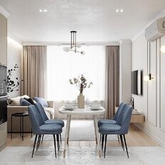 Квартира 64 м², 3-комнатная - изображение 1