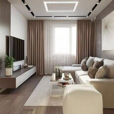Квартира 52,5 м², 1-комнатная - изображение 3