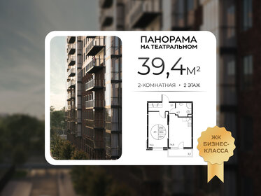 Квартира 39,4 м², 2-комнатная - изображение 1
