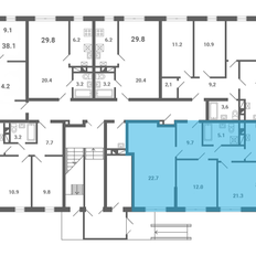 Квартира 82 м², 3-комнатная - изображение 2