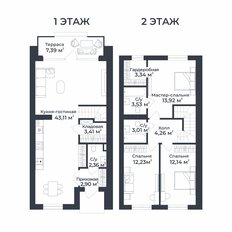 Квартира 106,4 м², 3-комнатная - изображение 2