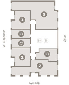 Квартира 106 м², 3-комнатная - изображение 2