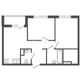 Квартира 50,8 м², 2-комнатная - изображение 1