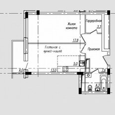 Квартира 55 м², 2-комнатная - изображение 2