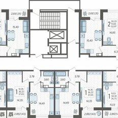 Квартира 49,9 м², 2-комнатная - изображение 2