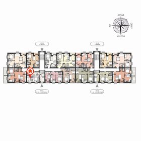 Квартира 43,6 м², 3-комнатная - изображение 2