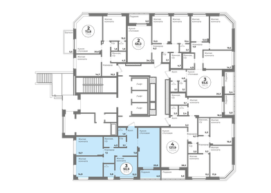 Квартира 90,9 м², 3-комнатная - изображение 2