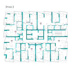 Квартира 42,2 м², 1-комнатная - изображение 2