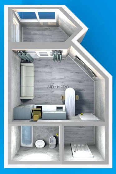 27,5 м², 1-комнатная квартира 1 950 000 ₽ - изображение 17