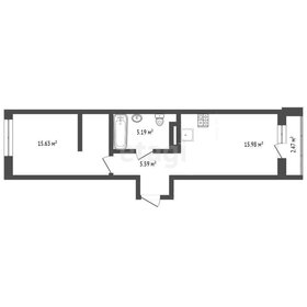 Квартира 46,9 м², 2-комнатная - изображение 1