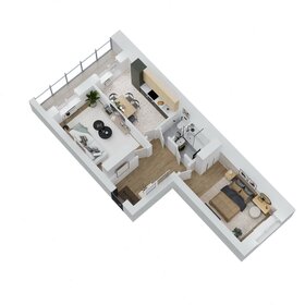 Квартира 56,1 м², 2-комнатная - изображение 3