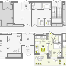 Квартира 49,7 м², 2-комнатная - изображение 5