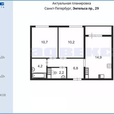 Квартира 51,7 м², 2-комнатная - изображение 2
