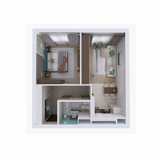 Квартира 44,8 м², 1-комнатная - изображение 3