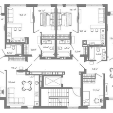 Квартира 56,4 м², 2-комнатная - изображение 2