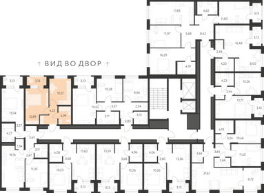 Квартира 33 м², 1-комнатная - изображение 2