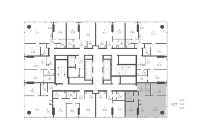 Квартира 76,1 м², 2-комнатная - изображение 3