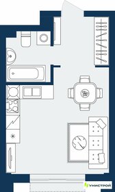 Квартира 28,1 м², студия - изображение 1