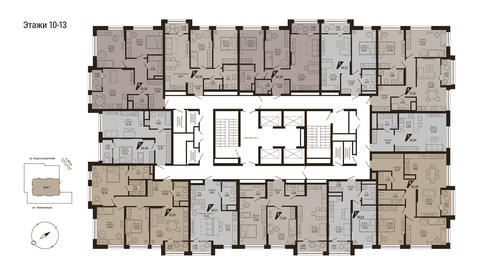 Квартира 46,4 м², 1-комнатная - изображение 3