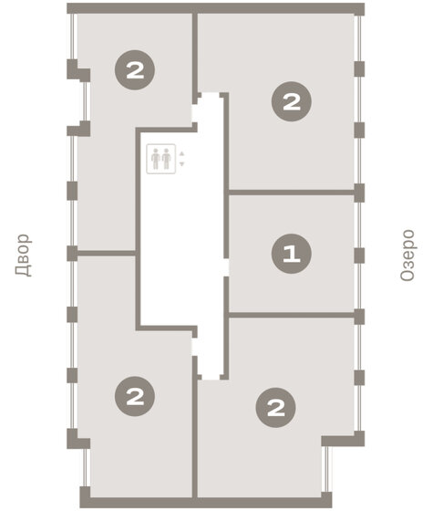 85 м², 2-комнатная квартира 9 500 000 ₽ - изображение 106