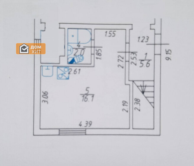 25 м², апартаменты-студия 3 000 000 ₽ - изображение 34