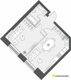Квартира 40,6 м², 1-комнатная - изображение 1