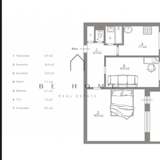 Квартира 46,1 м², 2-комнатная - изображение 3