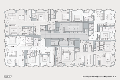 Квартира 115,1 м², 3-комнатная - изображение 2