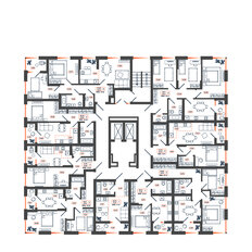 Квартира 39,3 м², 1-комнатная - изображение 2