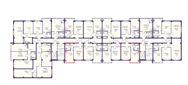 Квартира 39,5 м², 1-комнатная - изображение 2