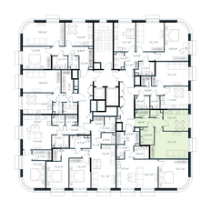 Квартира 41,8 м², 1-комнатная - изображение 2