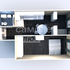 Квартира 41,6 м², 1-комнатная - изображение 2