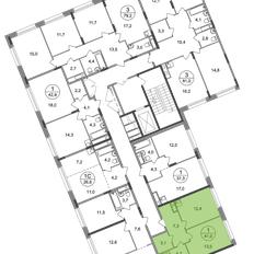 Квартира 41 м², 1-комнатная - изображение 2