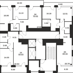 Квартира 80,2 м², 2-комнатная - изображение 4