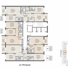 Квартира 53,3 м², 1-комнатная - изображение 3