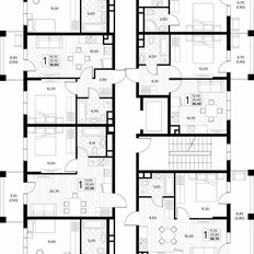 Квартира 42,4 м², 1-комнатная - изображение 2