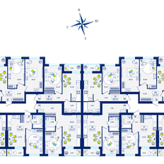 Квартира 57,7 м², 2-комнатная - изображение 2