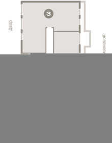 Квартира 74 м², 2-комнатная - изображение 2