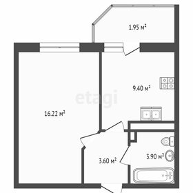 Квартира 37 м², 1-комнатная - изображение 1