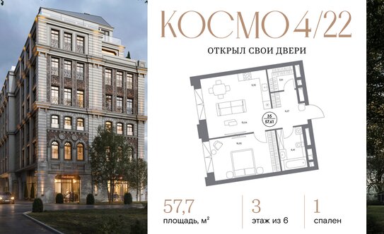 Подробный обзор жилого комплекса «Космо 4/22» в Москве со всеми плюсами и минусами