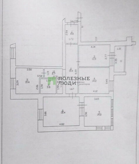 72,8 м², 3-комнатная квартира 14 900 000 ₽ - изображение 25