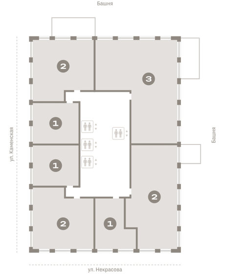 95,4 м², 3-комнатная квартира 12 000 000 ₽ - изображение 80