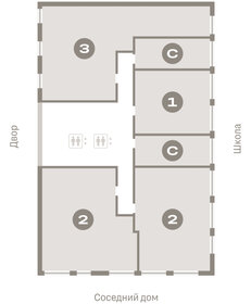 Квартира 93,4 м², 2-комнатная - изображение 2