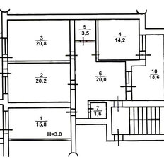 Квартира 80 м², 3-комнатная - изображение 5