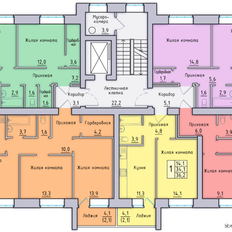 Квартира 56,6 м², 2-комнатная - изображение 5