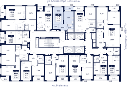 Квартира 34 м², 1-комнатная - изображение 4