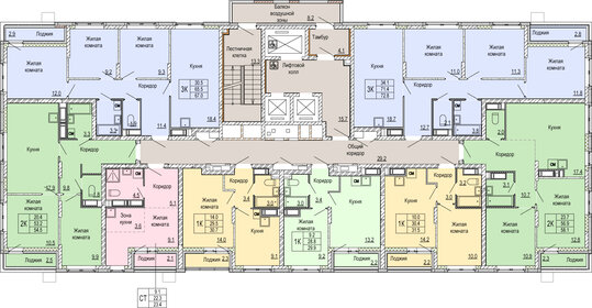 Квартира 30,7 м², 1-комнатная - изображение 2