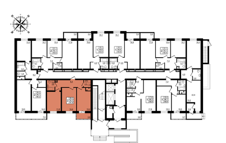 Квартира 57,9 м², 2-комнатная - изображение 2