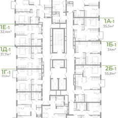 Квартира 66,8 м², 3-комнатная - изображение 3
