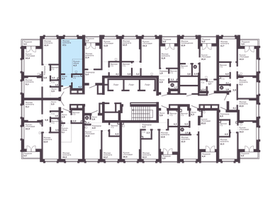 Квартира 28,9 м², 1-комнатная - изображение 2